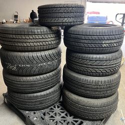 I ONLY HAVE 1 SIZE TIRES DO NOT HAVE THE PAIR SO DONT ASK ME ALL NO MATTER THE SIZE ARE $50 EACH