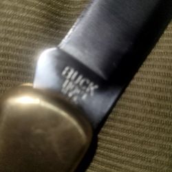 BUCK 110  with  Original Leather Case