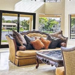 Marge Carson Divine Series Designer Couch
