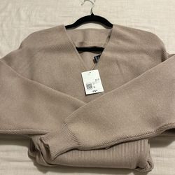 Tan Sweater Dress