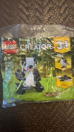 LEGO Creator 3 In 1 Panda Bear 30641 83 Pcs Building Toy Ages 6+ New Sealed