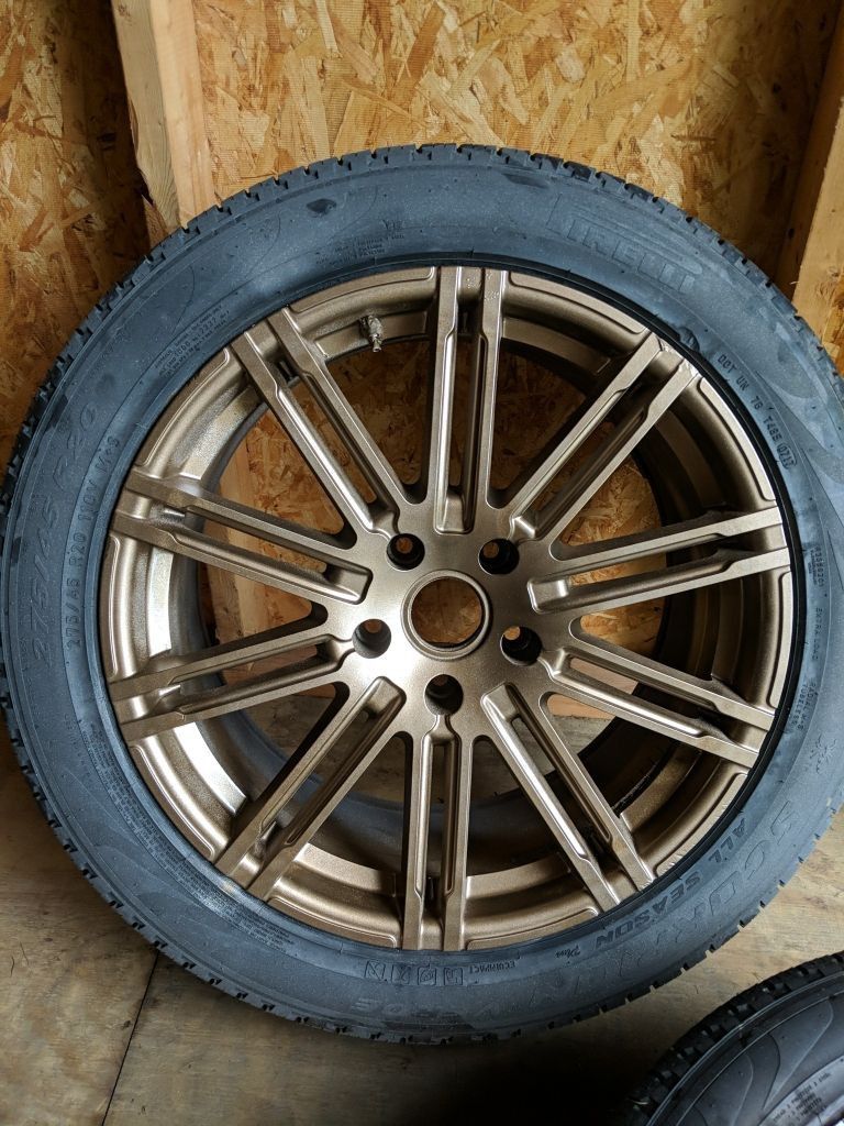 Custom painted 20" GT wheels