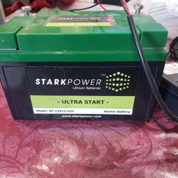 stark power lithium starter batteries ultra start model: SP-12V12-US4