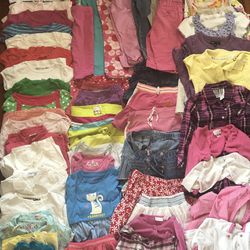 Girls summer clothing, 4-5 years, lot