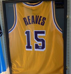 Austin Reaves Authentic Signed & Framed jersey