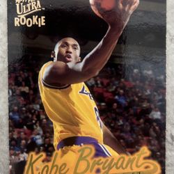 1996 Fleet Ultra Los Angeles Lakers Kobe Bryant  .