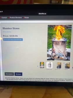 Portable Survival/Camping Chimney Stove ( NEW)
