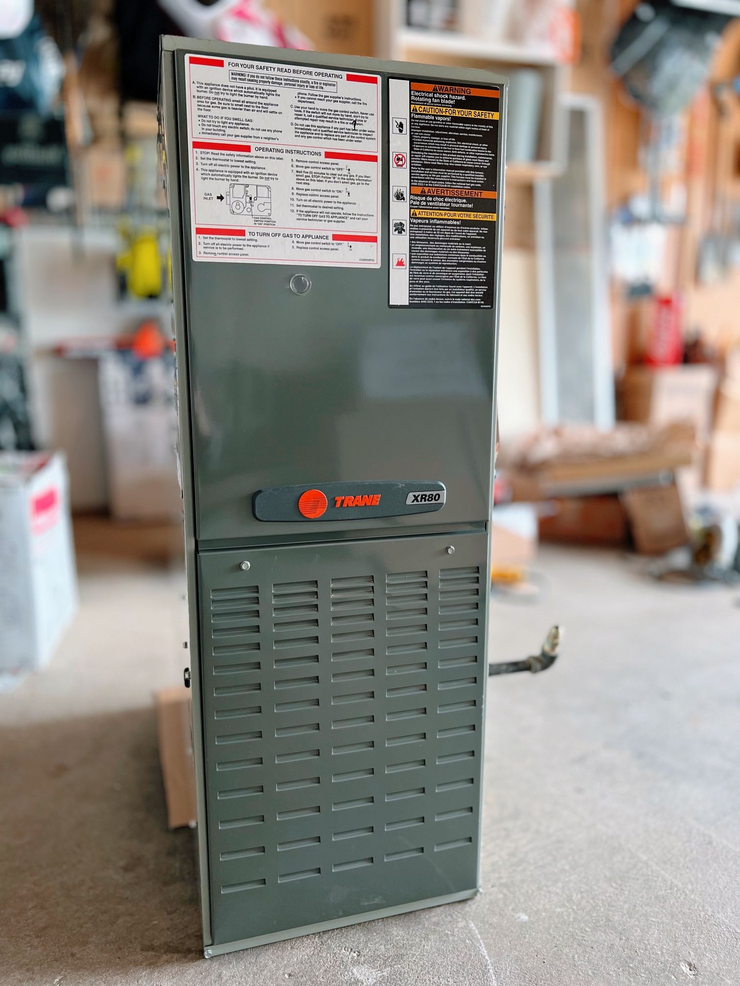 Trane Furnace Natural Gas