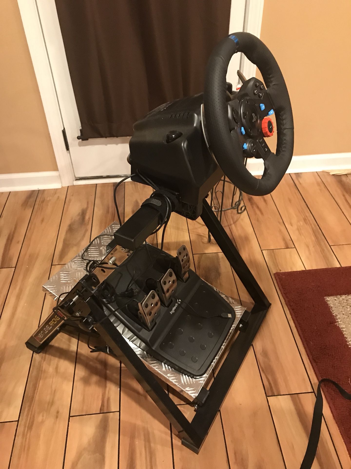 Logitech g27, wheel stand pro, fanatec handbrake for Sale in Kirkland, WA -  OfferUp