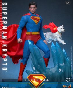 Hot Toys Superman and Krypto