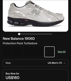 New Balance 1906D
Protection Pack Turtledove
Used
Size 7.5