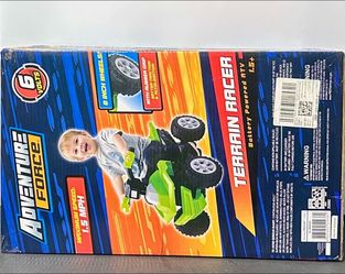 Adventure Force 6 Volt Green Terrain Racer ATV Powered Boys or Girls Ride-on