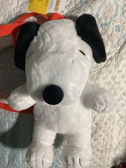 Snoopy plush/backpack