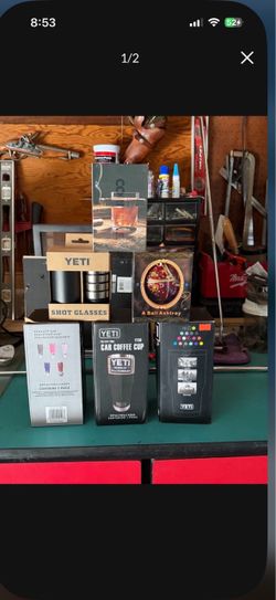 Yeti tumblers and shot classes