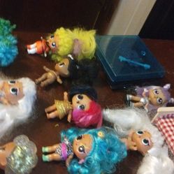 Large Lot of LOL Surprise Mini Dolls + Babies Pets & Extras ~ Over 65 Pieces