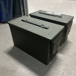 Military Ammo Can - 2 Pack
