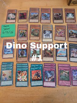 Yu-Gi-Oh Dino Support #1