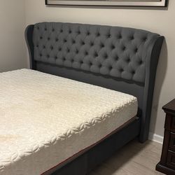 King Mattress And Bed Frame 