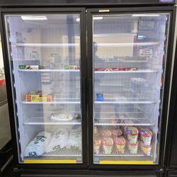 True 2 Door Freezer 