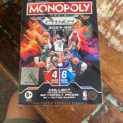 2023-24 Prizm Monopoly Basketball Card Blaster Box