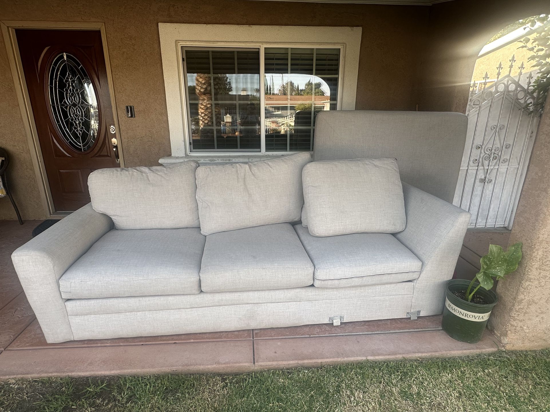 Sofa With Ottoman