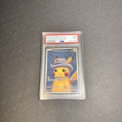 Pokemon Pikachu Van Gogh PSA 9