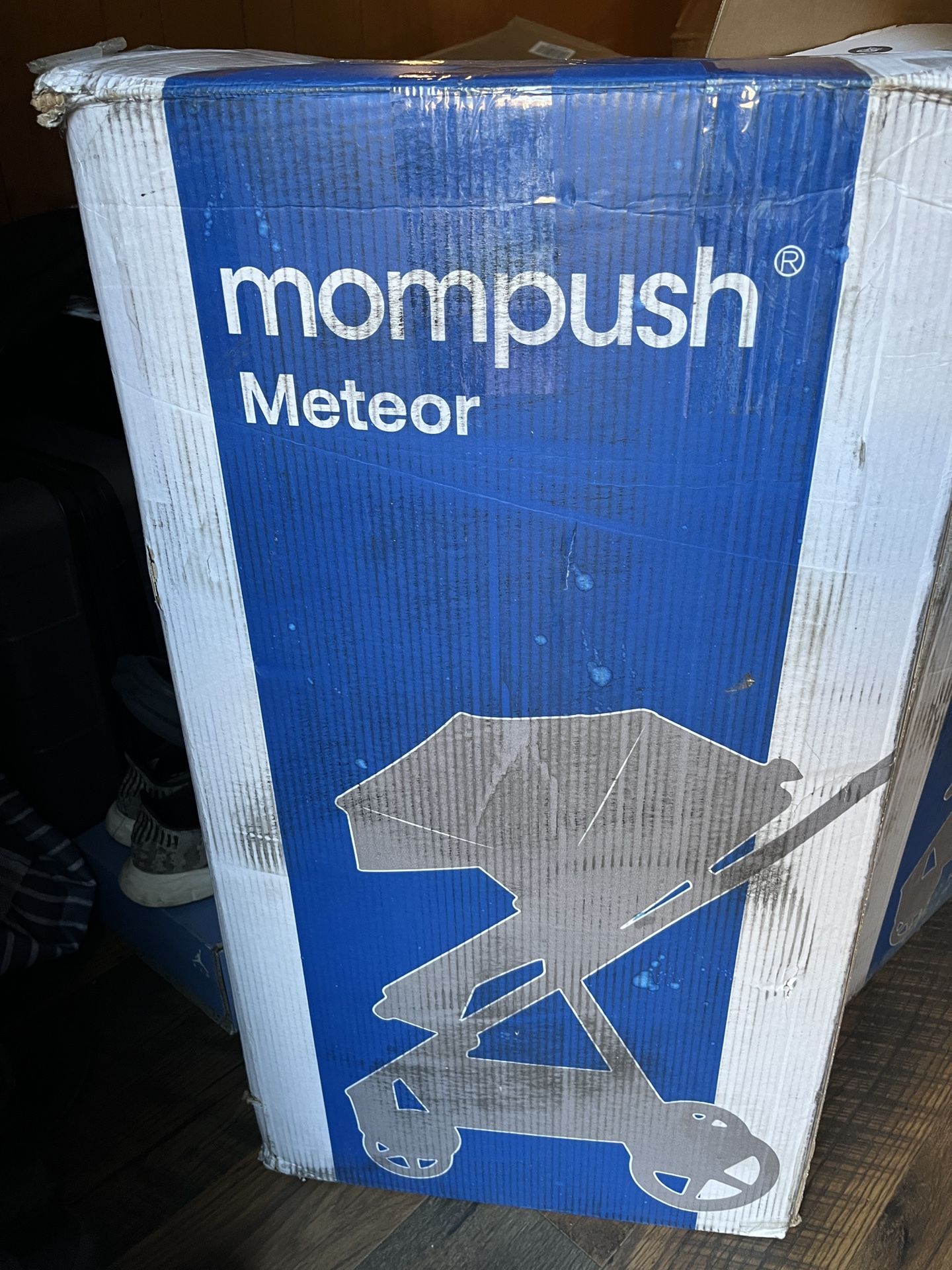 MomPush Meteor Stroller black 