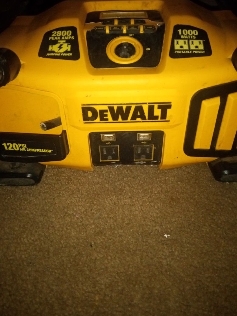 DeWalt Portable Power,// Jumpoower 1000w $50obo