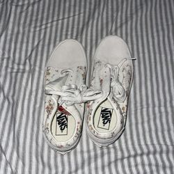 Vans floral pattern