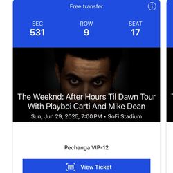The Weeknd Tickets 