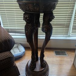 Vintage planter table