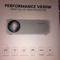 1080 Full HD Video Projector New In The Box 