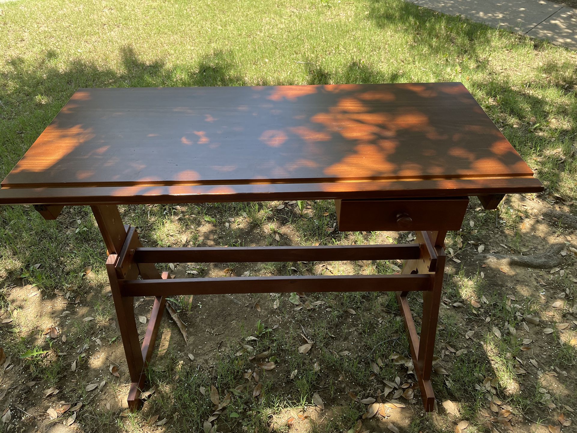 Small Cherry Wood Desk