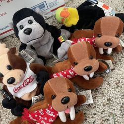 1998 Coca Cola Vintage Plush Brand New 