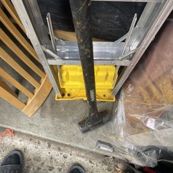 Hitachi 16mm Rod Bender and Sledge Hammer 