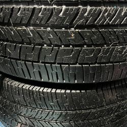 245/55/18 Goodyears Police Edition I Have A Set Of Four Only Two Shown But All Have Equal Amount Of Tread 90%