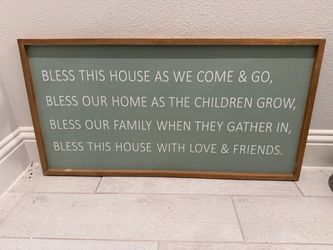 Decorative Wood Sign