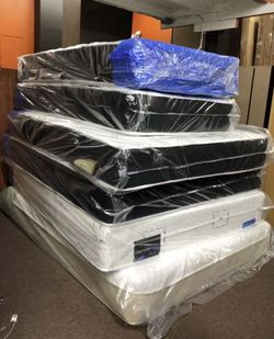 NEW BEDS TWIN $79 FULL $129 QUEEN $149 KING $179