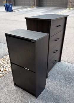 Free 4 drawer chest and shoe cabinet