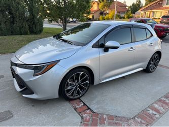 Toyota Corolla  hatchback XSE  2019