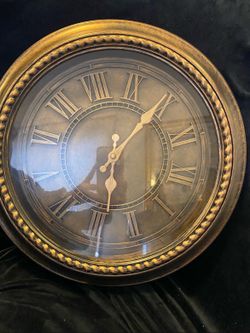 Clock with Roman numerals