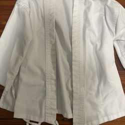 Kids Karate Gi Jacket, Size 000, Used