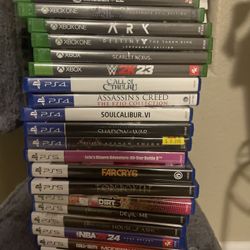PlayStation 5 Xbox Series x Game Bundle 