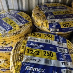 250 ft. 12/2 Solid Romex SIMpull CU NM-B W/G Wire