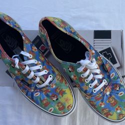 Vans Authentic Super Mario Bro Nintendo Size 11, New In Box 