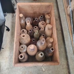 Lot of Vintage Bottles