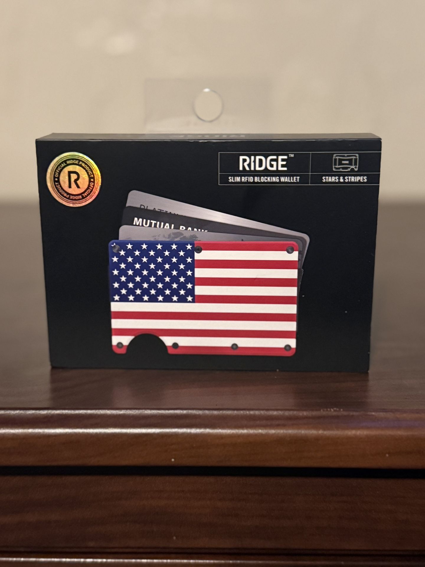 Ridge Slim RFID Blocking Wallet