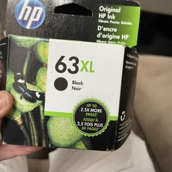 HP 63XL Black ink