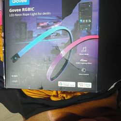 Govee 6.56ft RGBIC LED Neon Rope Light 