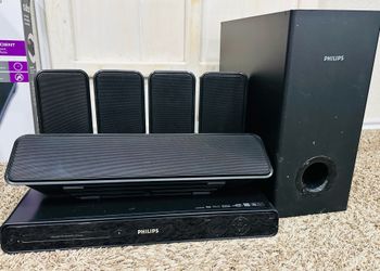 Phillips DCD Player and Surround Sound System